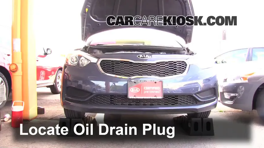 2014 Kia Forte LX 1.8L 4 Cyl. Oil Change Oil and Oil Filter